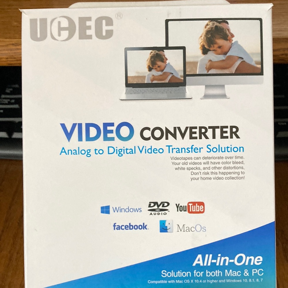 Video Converter (Analog to Digital Video Transfer Solution) For Mac & PC